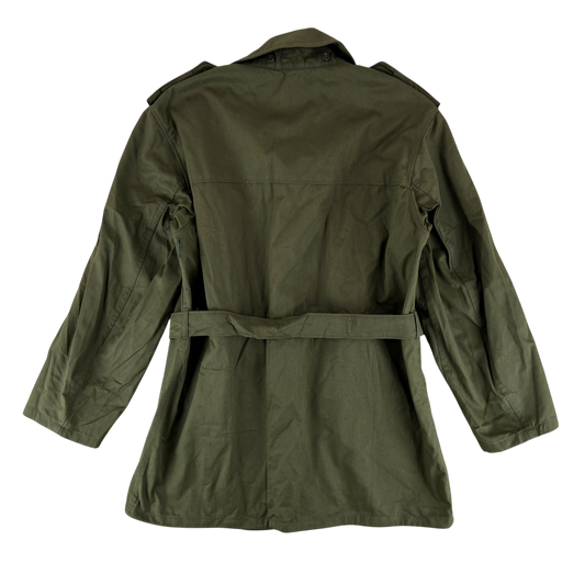 Czechoslovak Army M85 Field Parka w/ Belt Olive Green - Large 172/106