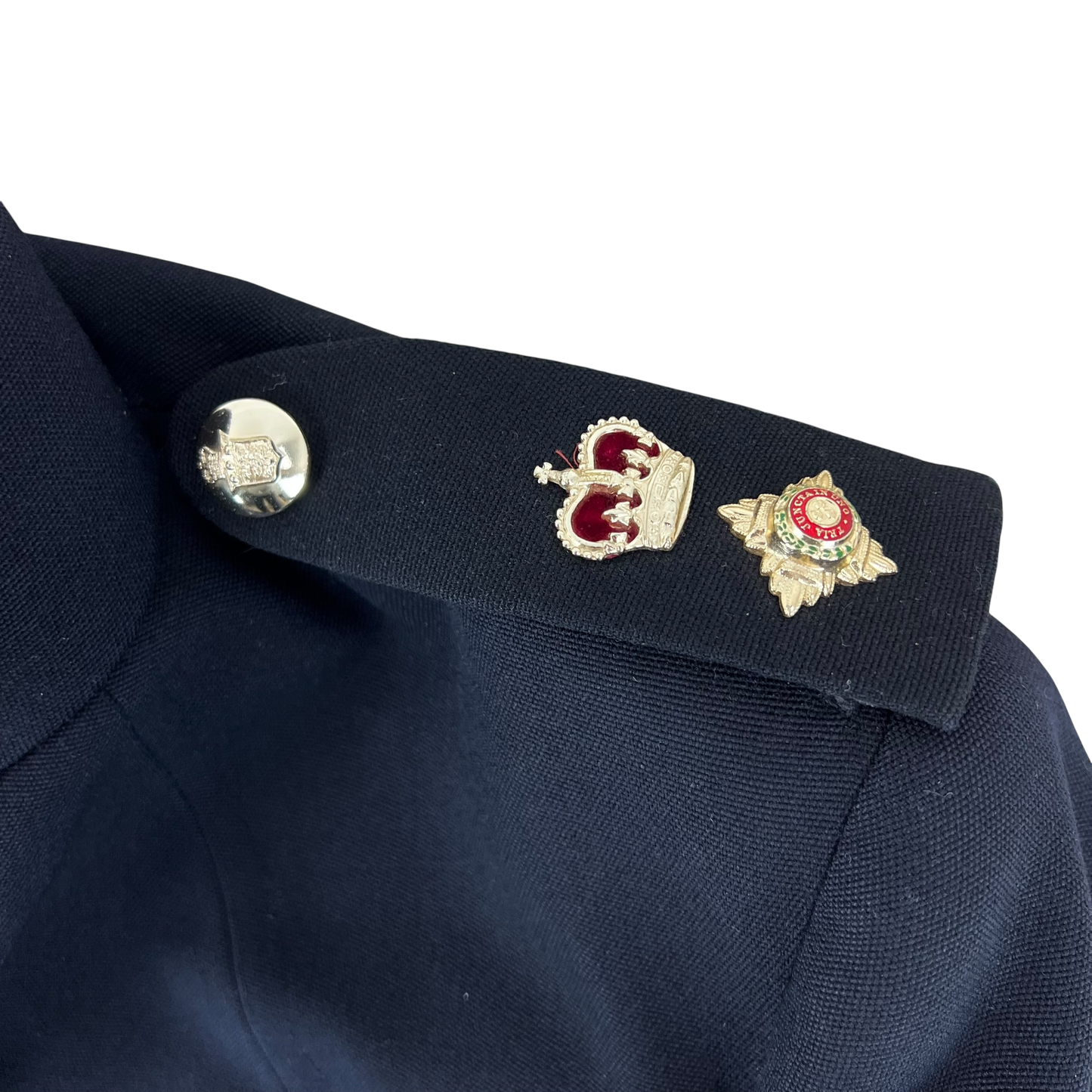 British Army No. 1 Dress Jacket w/ Belt - Royal Logistics Corps - Medium
