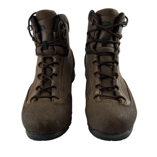 British Army AKU Brown Combat Boots - Size 10M