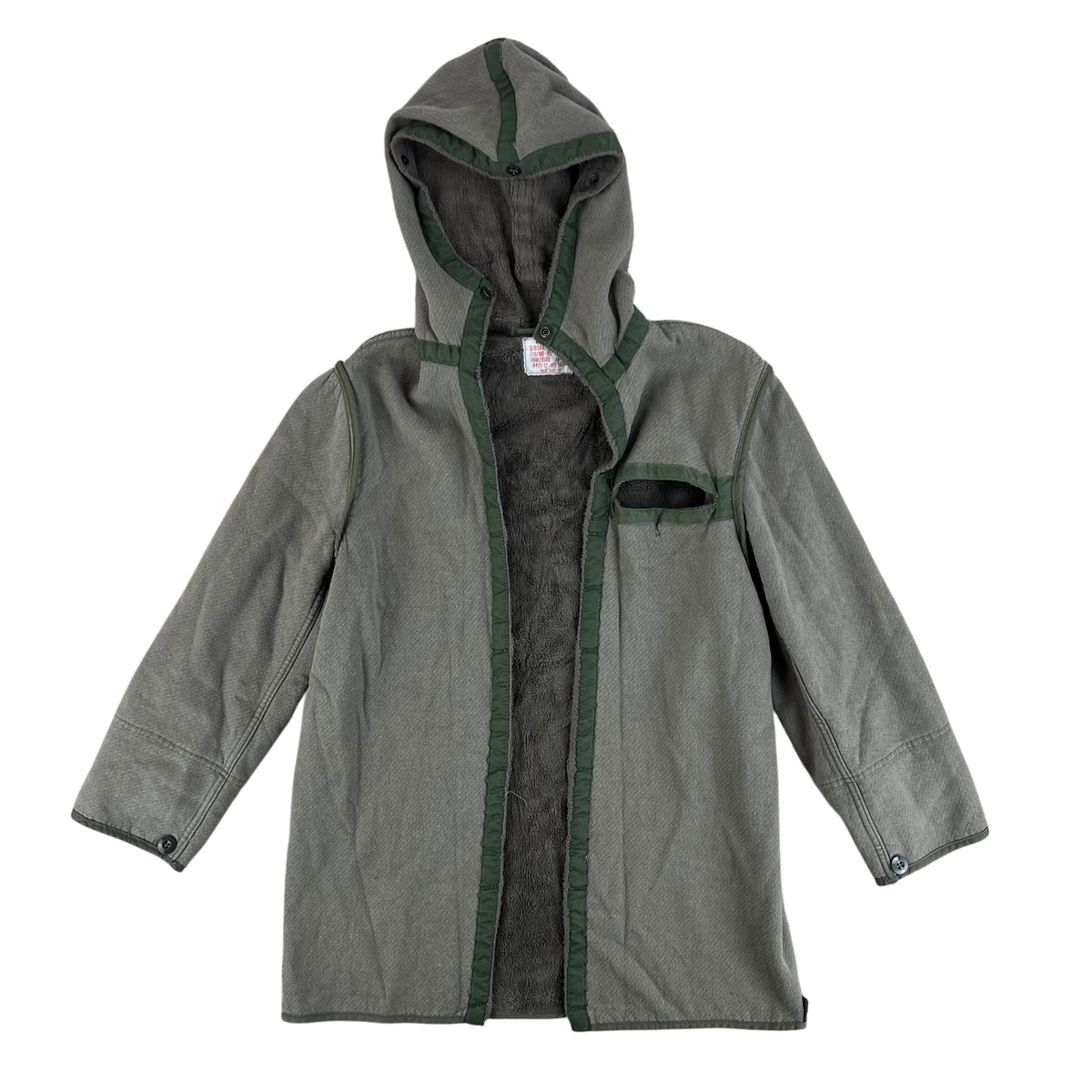 German Army Khaki Thermal Parka Liner - Medium