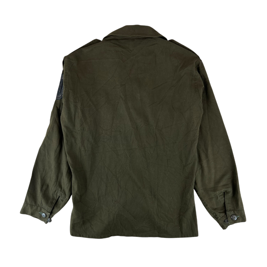 Austrian Army Olive Drab Long Sleeve Field Shirt - Small 88-92 III/IV