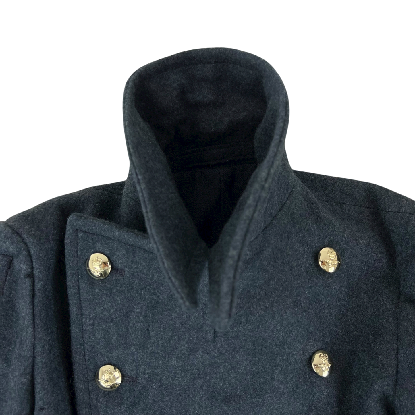 British RAF 60's New Pattern Wool Greatcoat - Medium SIZE 10