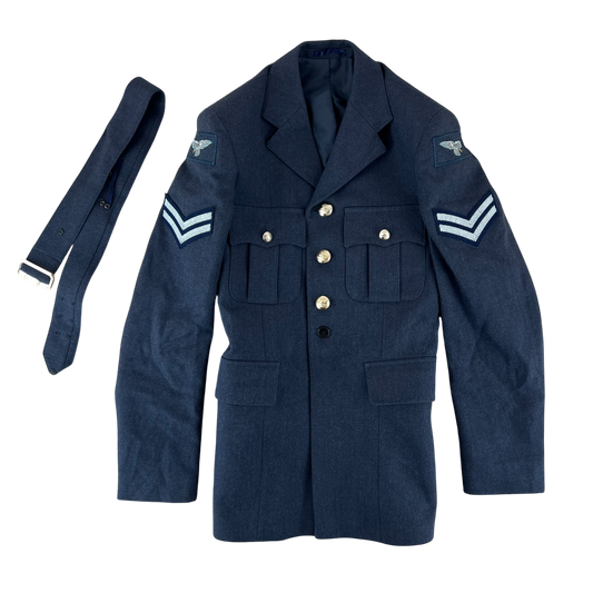 British Royal Air Force No. 1 O.A. Dress Jacket w/ Belt - Small