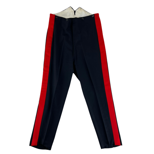 British Army 1960's Footguards No 1 Blues Dress Trousers - W33 L28.5