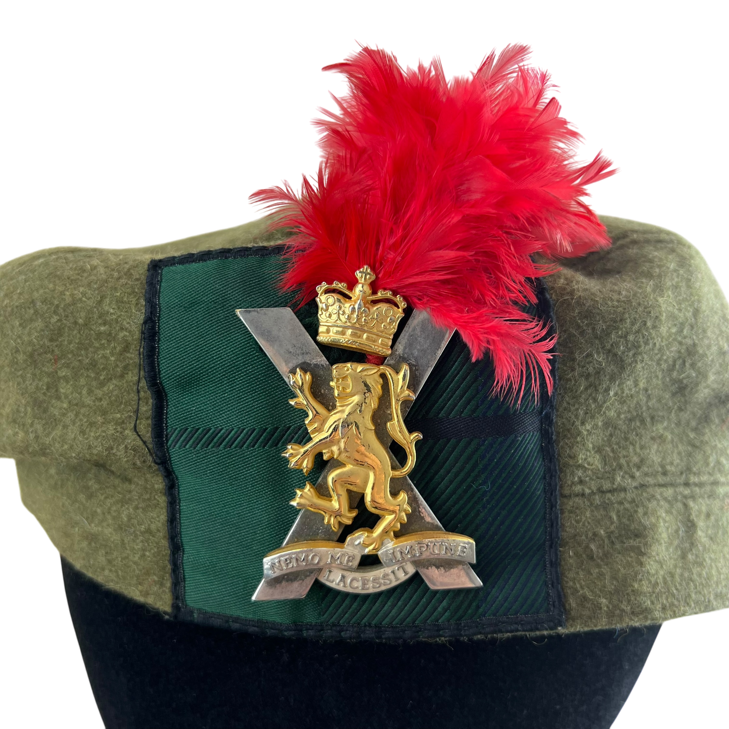 British Army Royal Regiment of Scotland Tam o Shanter w/ Plume - Medium