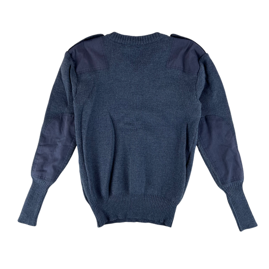 British RAF Wool V Neck Pullover Jersey Jumper - Medium 100cm