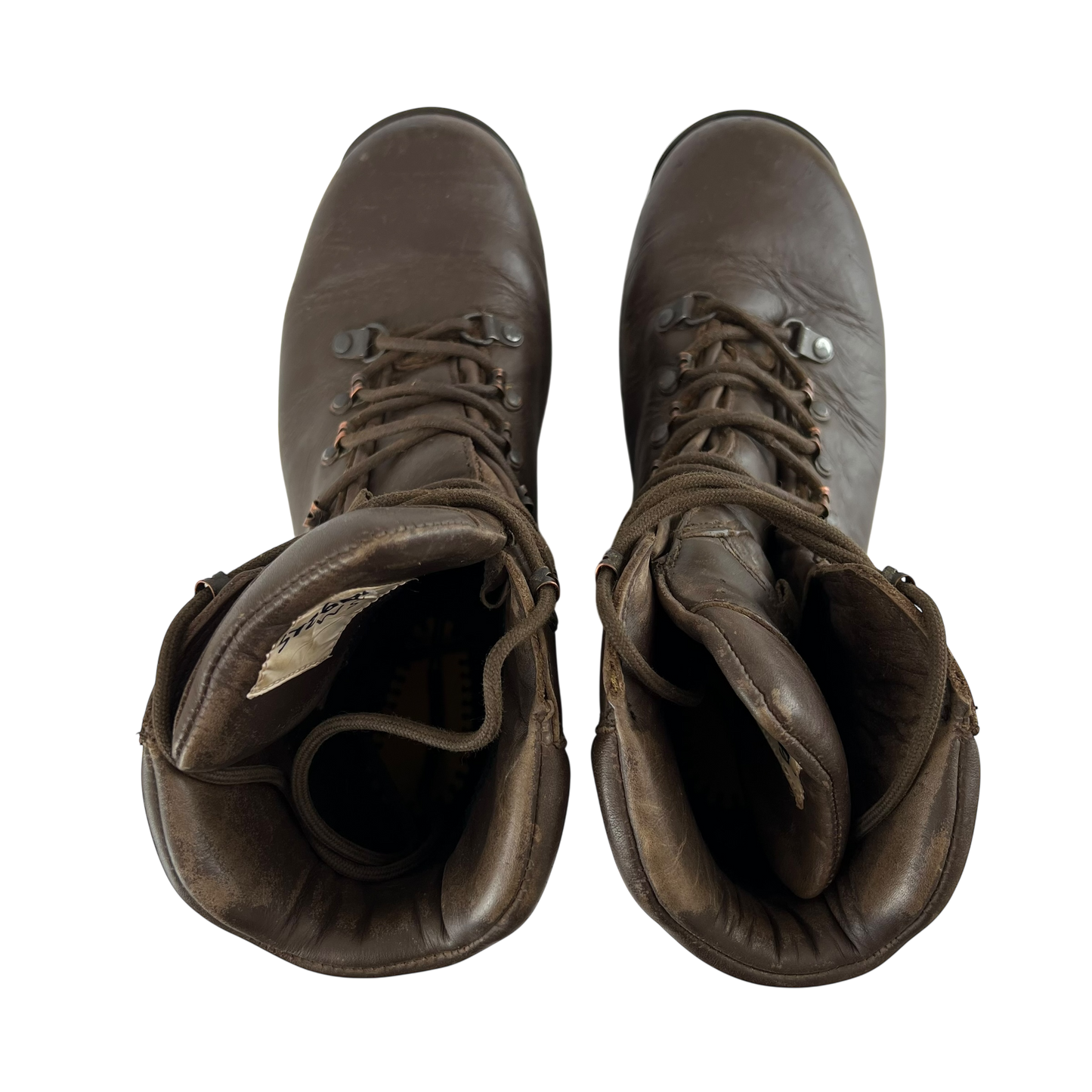 British Army Iturri Brown Combat Boots - Size 9