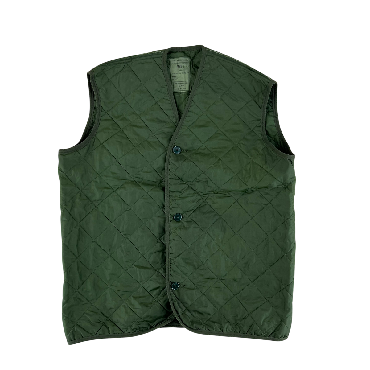 British Army Cold Weather Jacket Gilet Liner - Medium SIZE 1