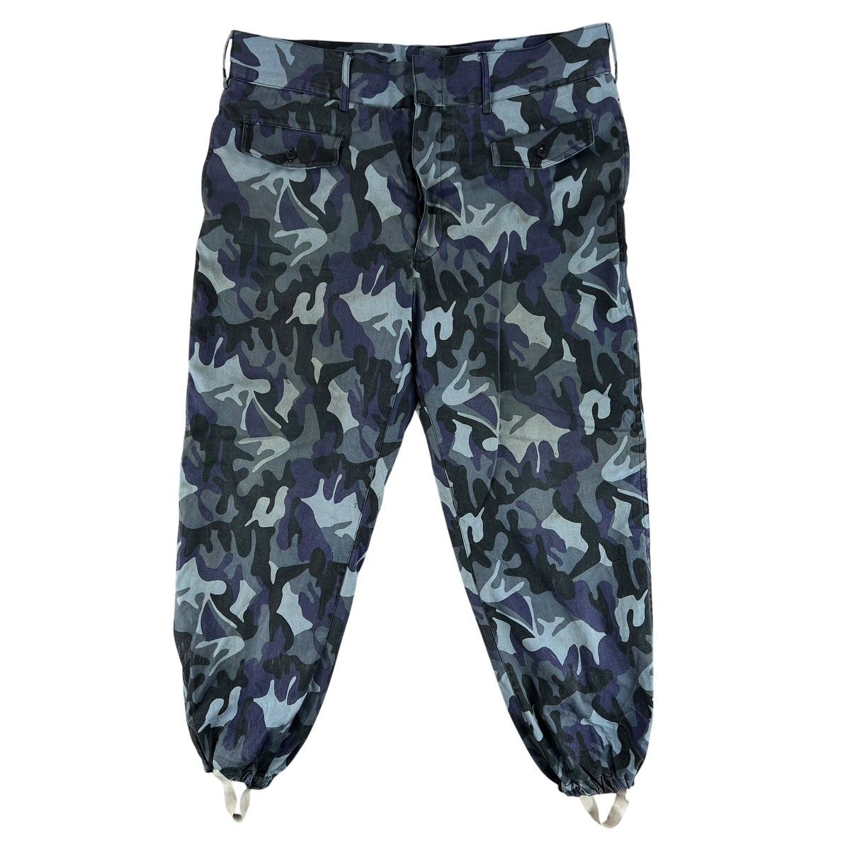 Romanian Army / Police M1990 Blue Leaf Camouflage Thermal Trousers - W42 L30.5