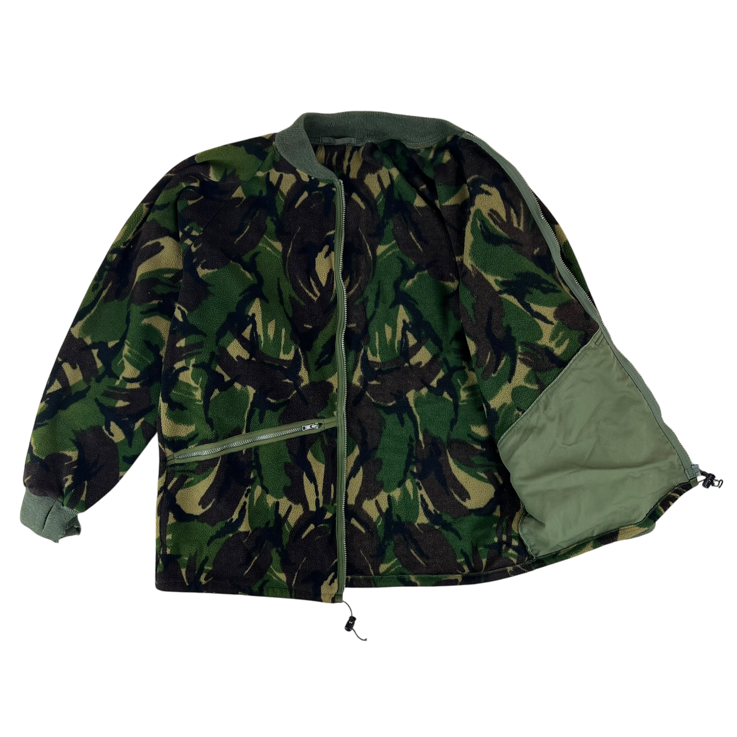 British Army Woodland DPM Camo Thermal Fleece - X Large