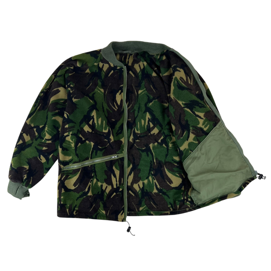 British Army Woodland DPM Camo Thermal Fleece - X Large
