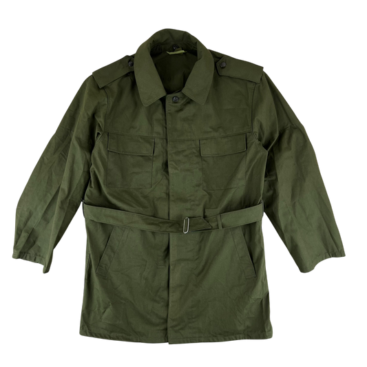 Czechoslovak Army M85 Field Parka w/ Belt Olive Green - X Large