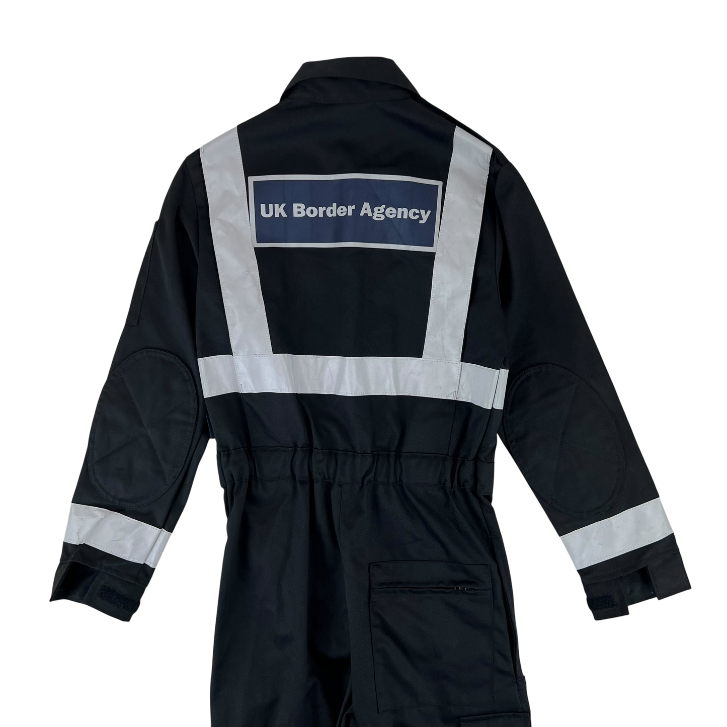 British MoD Home Office Black Coveralls - UK Border Agency - Small 88R