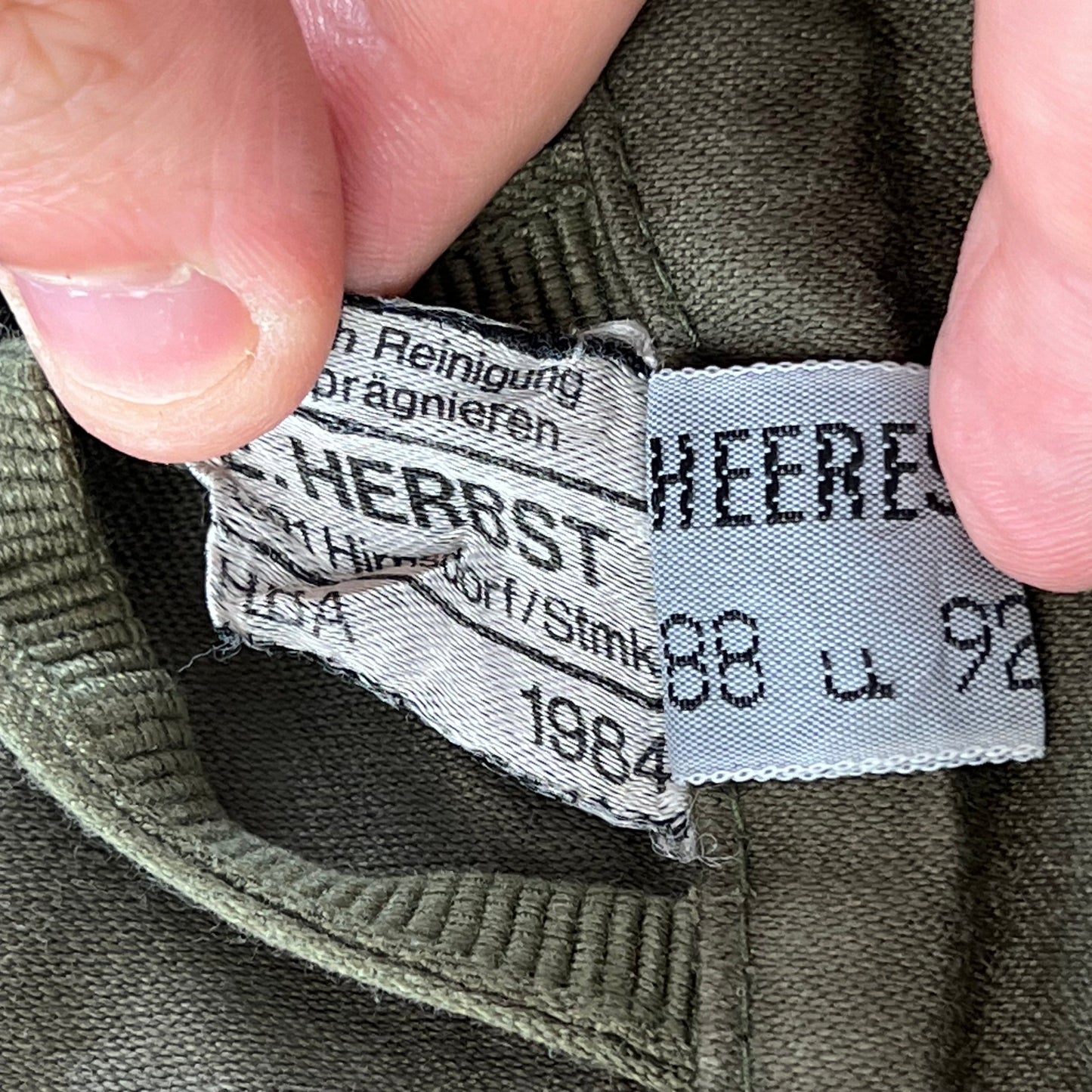 Austrian Army Olive Drab M65 Alpine Jacket - Medium 88-92 III/IV