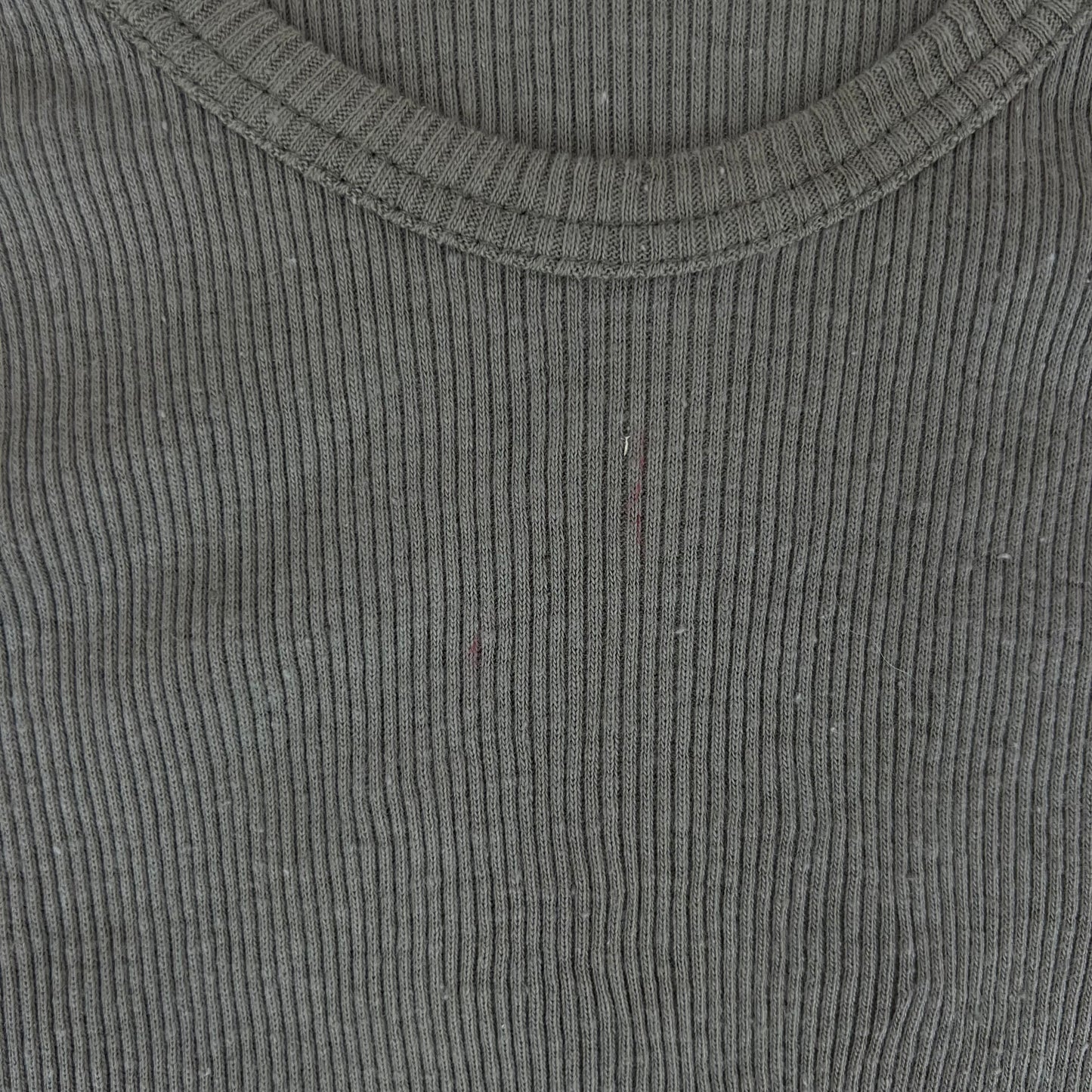 Austrian Army Ribbed Olive Brown T Shirt - XX Small