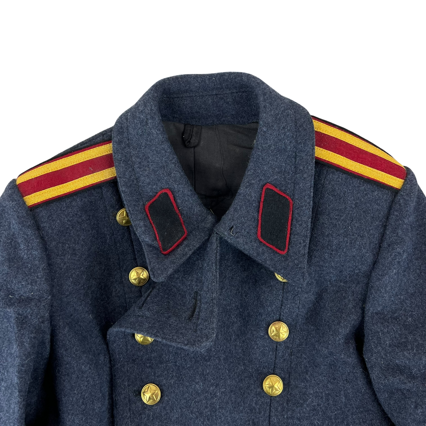 Bulgarian People's Army Officer's Grey Wool Greatcoat - Small
