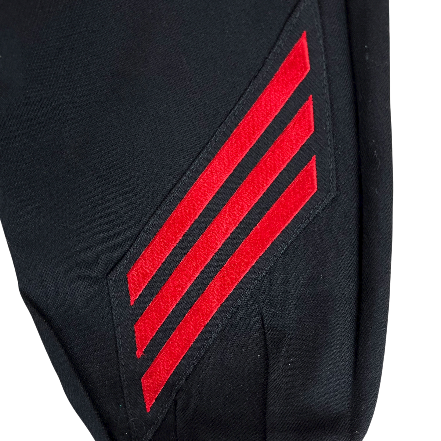 US Navy 80s Sailor's Black Blue Crackerjack Jumper Top - Large 42L