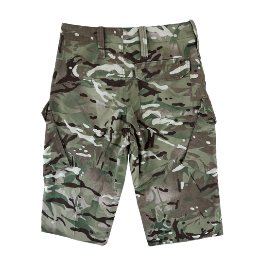 British Army MTP Camouflage Field Tailored Combat Shorts - W31