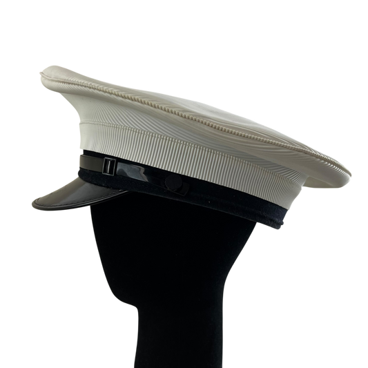 British Royal Navy Officer's Peaked Dress Cap - Medium 57cm