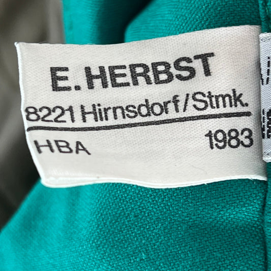 Austrian Army Thermal Insulated Green Blue Bib Overalls - Large 104-108 III/IV