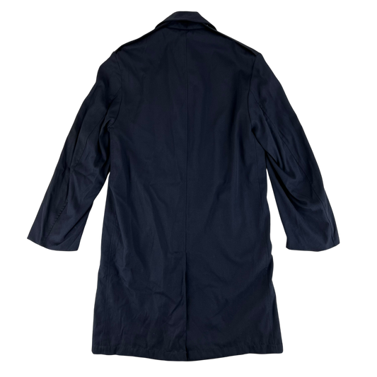 British Royal Navy Officer's Raincoat Mac Coat - Medium 176/92