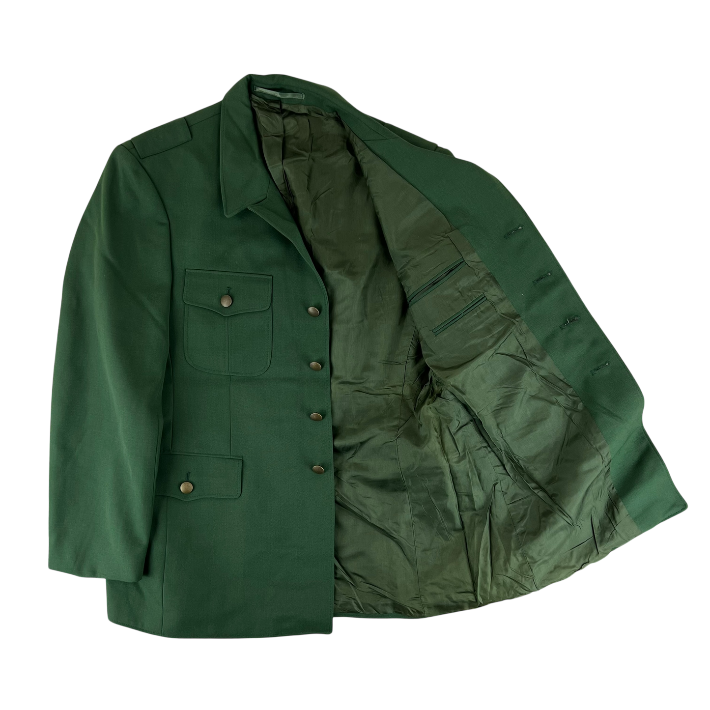 German Police Green Dress Jacket - Large