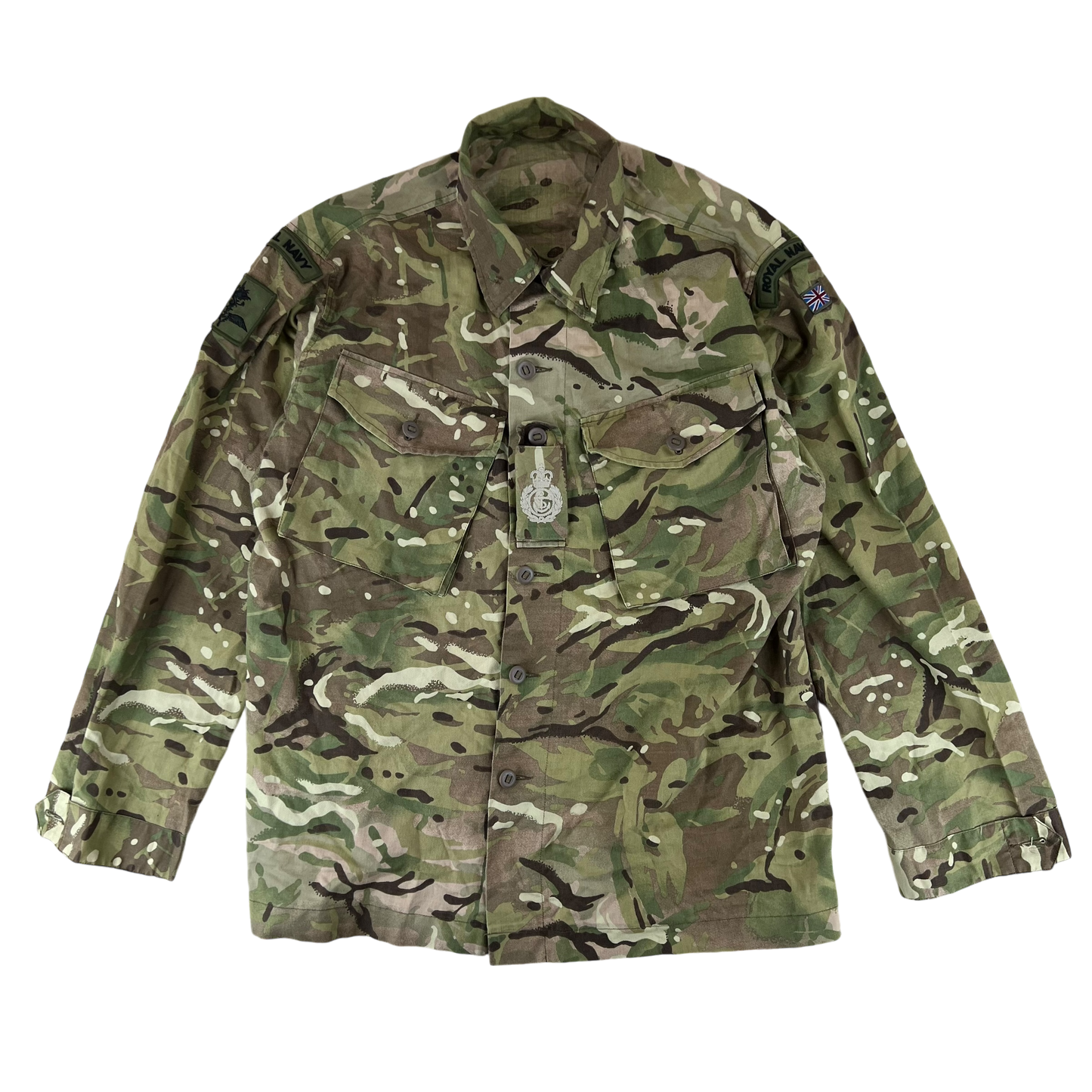 British Army MTP Camouflage Warm Weather Combat Jacket - Royal Navy - Large 190/112