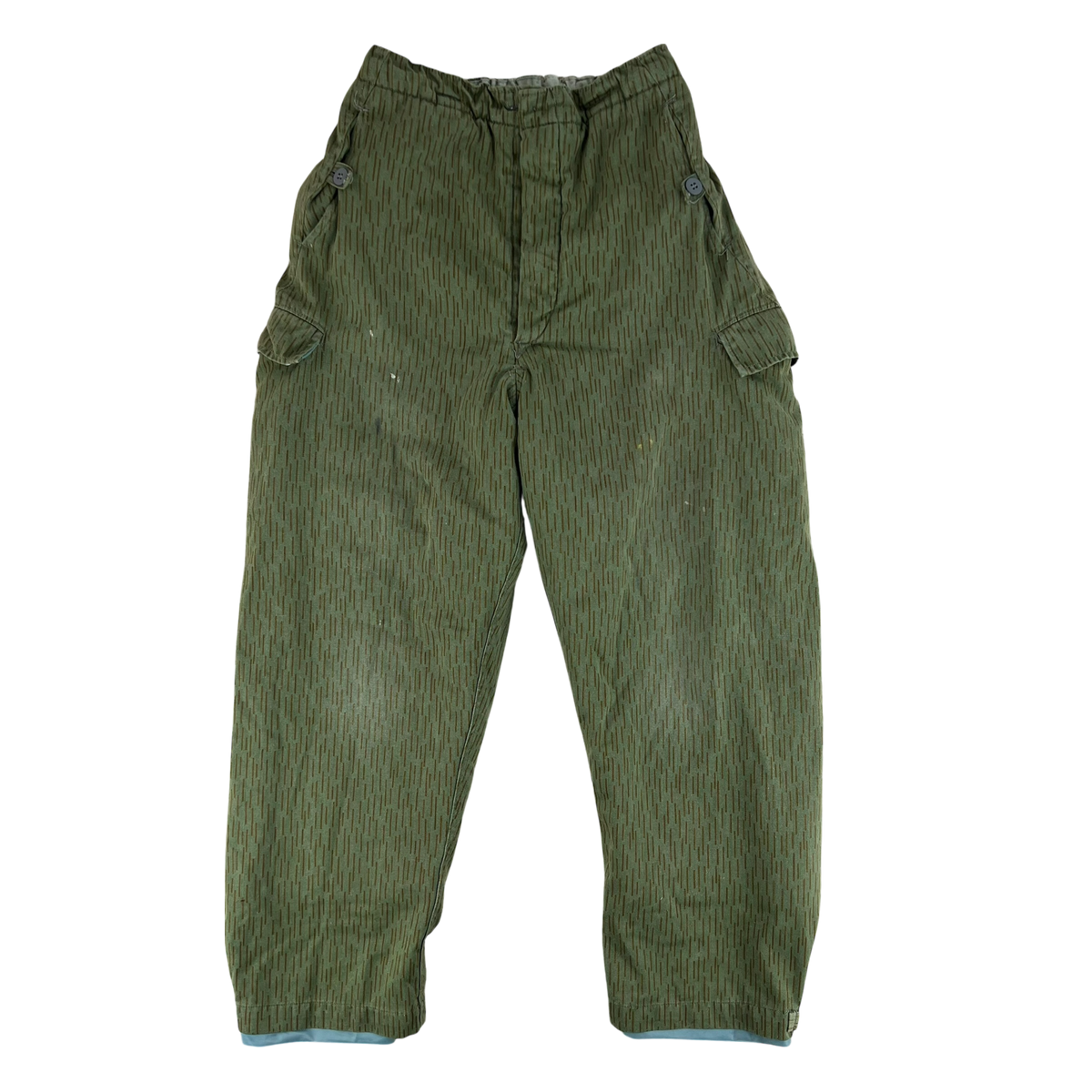 East German Army Strichmuster Camouflage Thermal Trousers - W34 L27