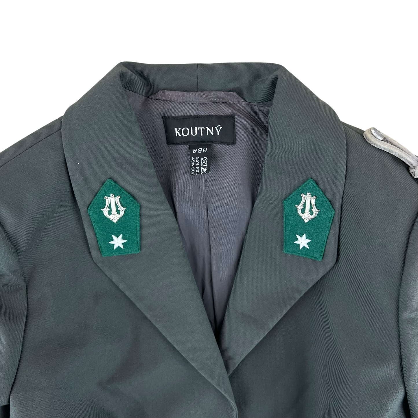 Austrian Army Women's Grey Dress Jacket - Small