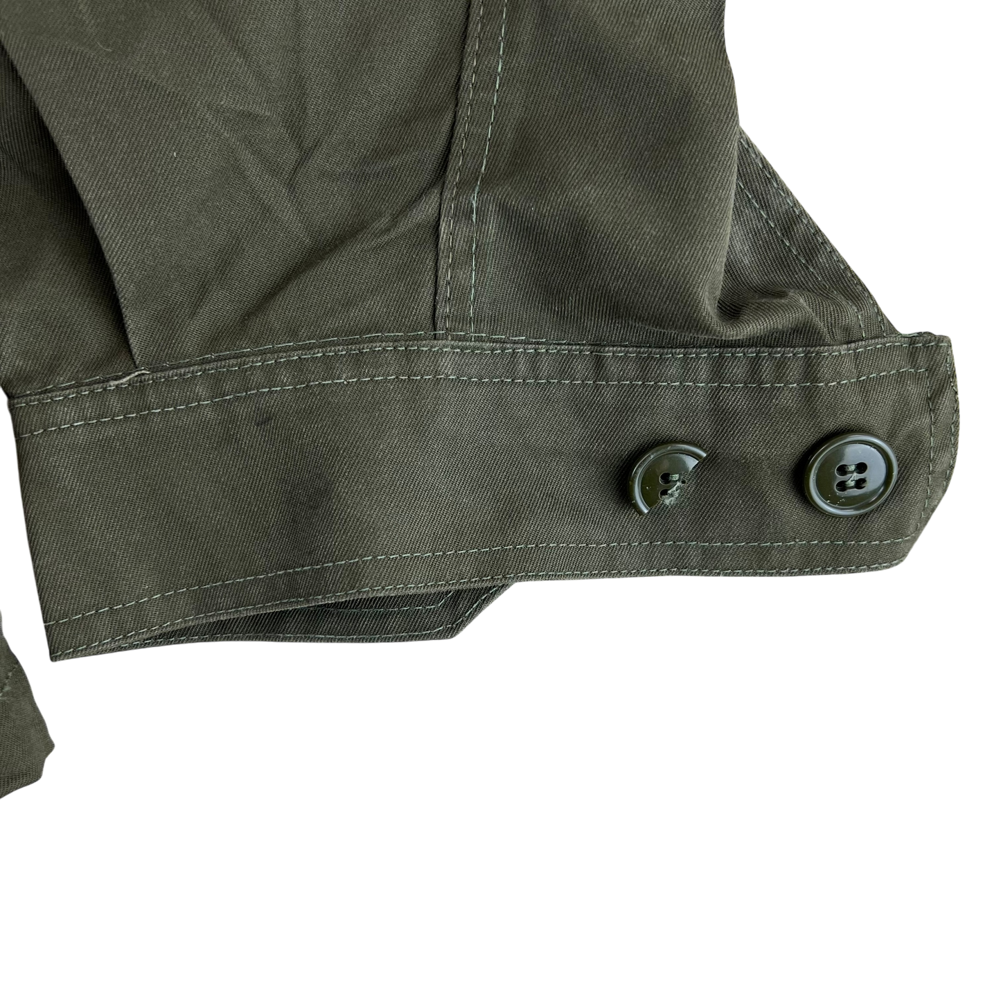 Italian Army Olive Drab Roma 75 Safari Jacket - Medium