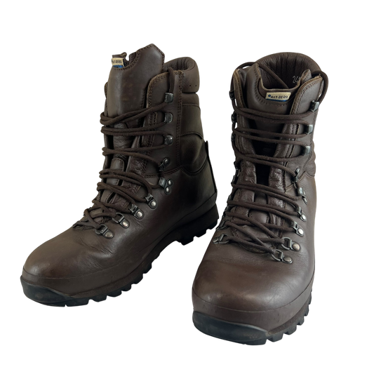 British Army Altberg Defender Brown Combat Boots - Size 9M