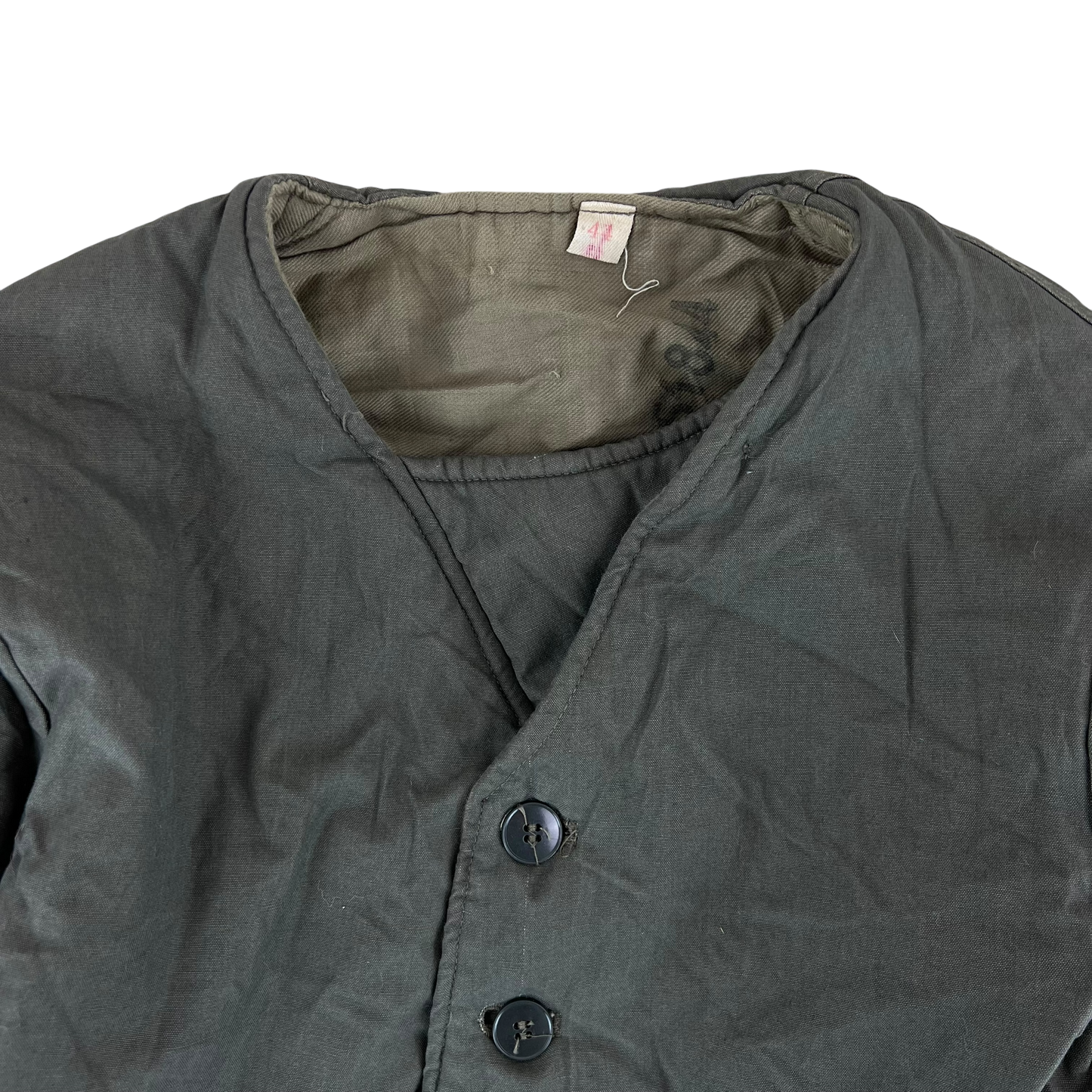 Czechoslovak Army M60 Cold Weather Canvas Jacket Liner - Medium