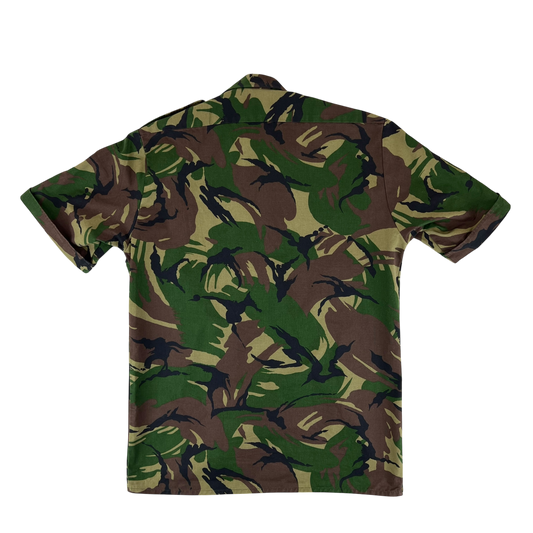 Dutch Army Field Shirt DPM Woodland Camouflage Short Sleeve - Large