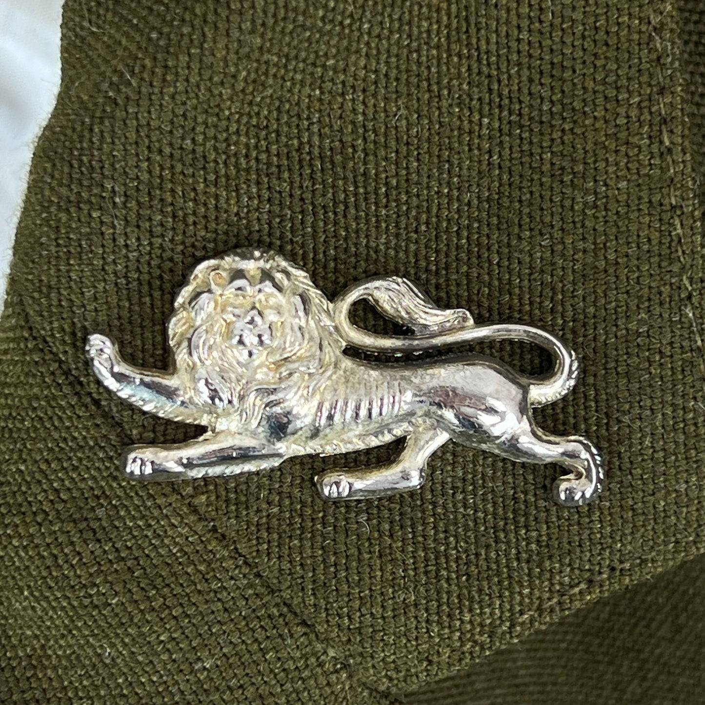 British Army Old Pattern No. 2 Olive Green Dress Jacket - Duke of Lancaster's Regiment - Medium 170/104