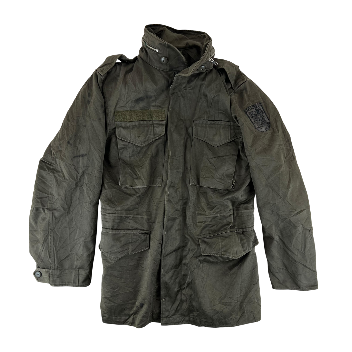 Austrian Army Olive Drab M65 Alpine Jacket - Medium 88-92 III/IV