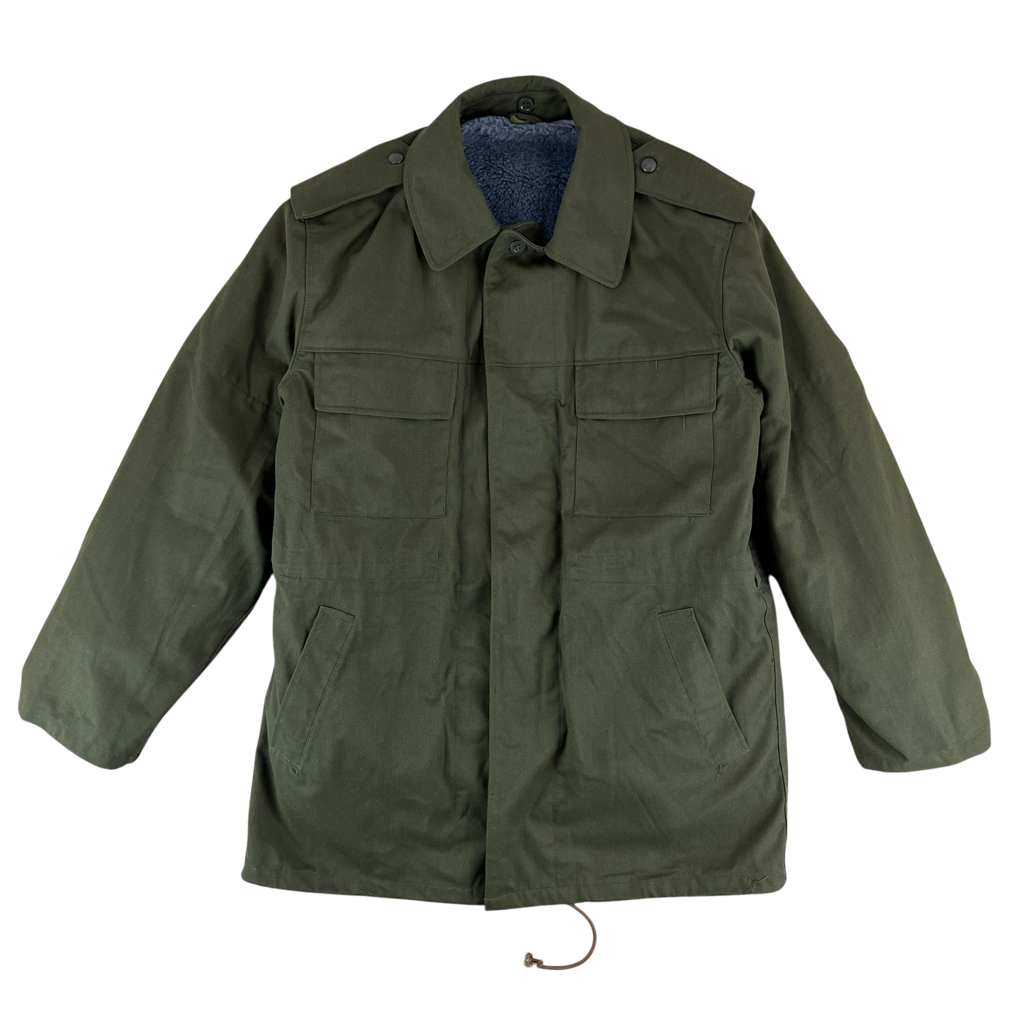 Czech Army Olive Green M85 Field Parka w/ Fur Liner - Medium 164/92