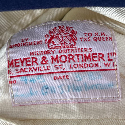British Army 80s Mess Dress Jacket - Welsh Guards - Small