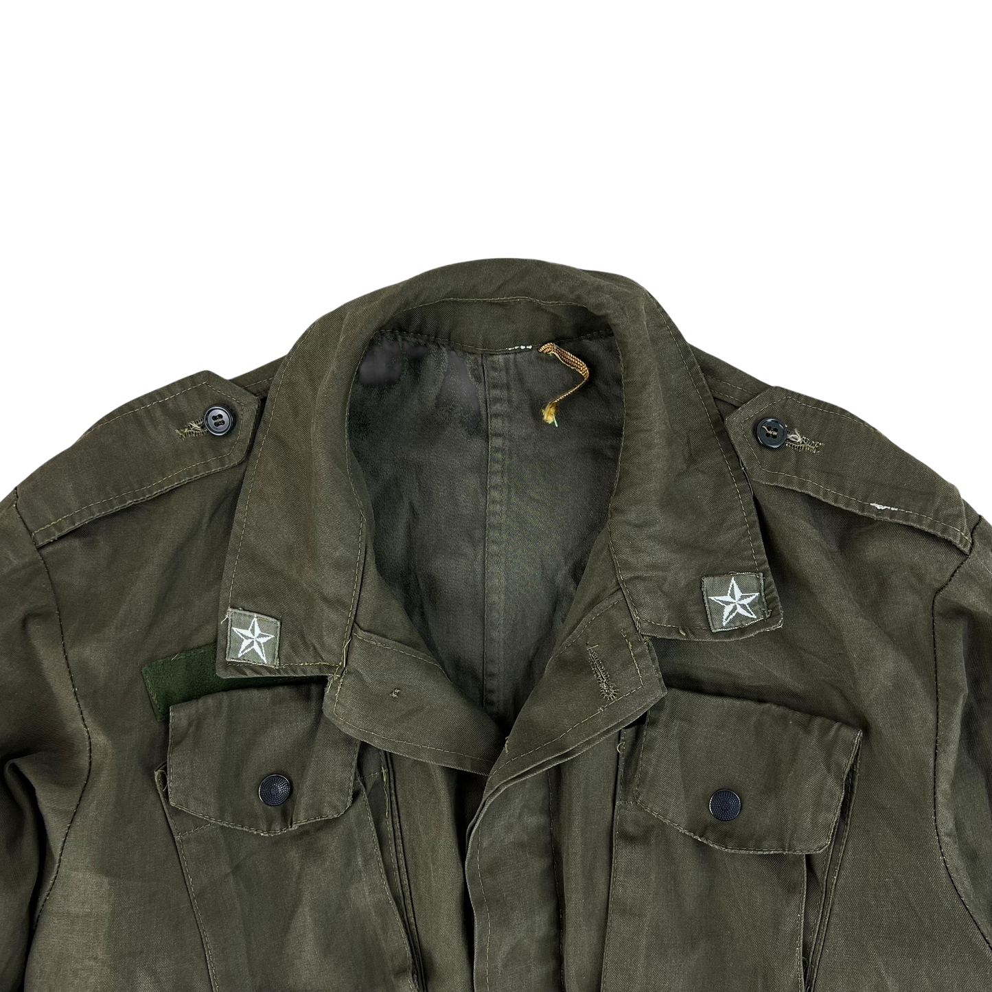 Italian Army Olive Drab Roma 75 Safari Jacket - Medium