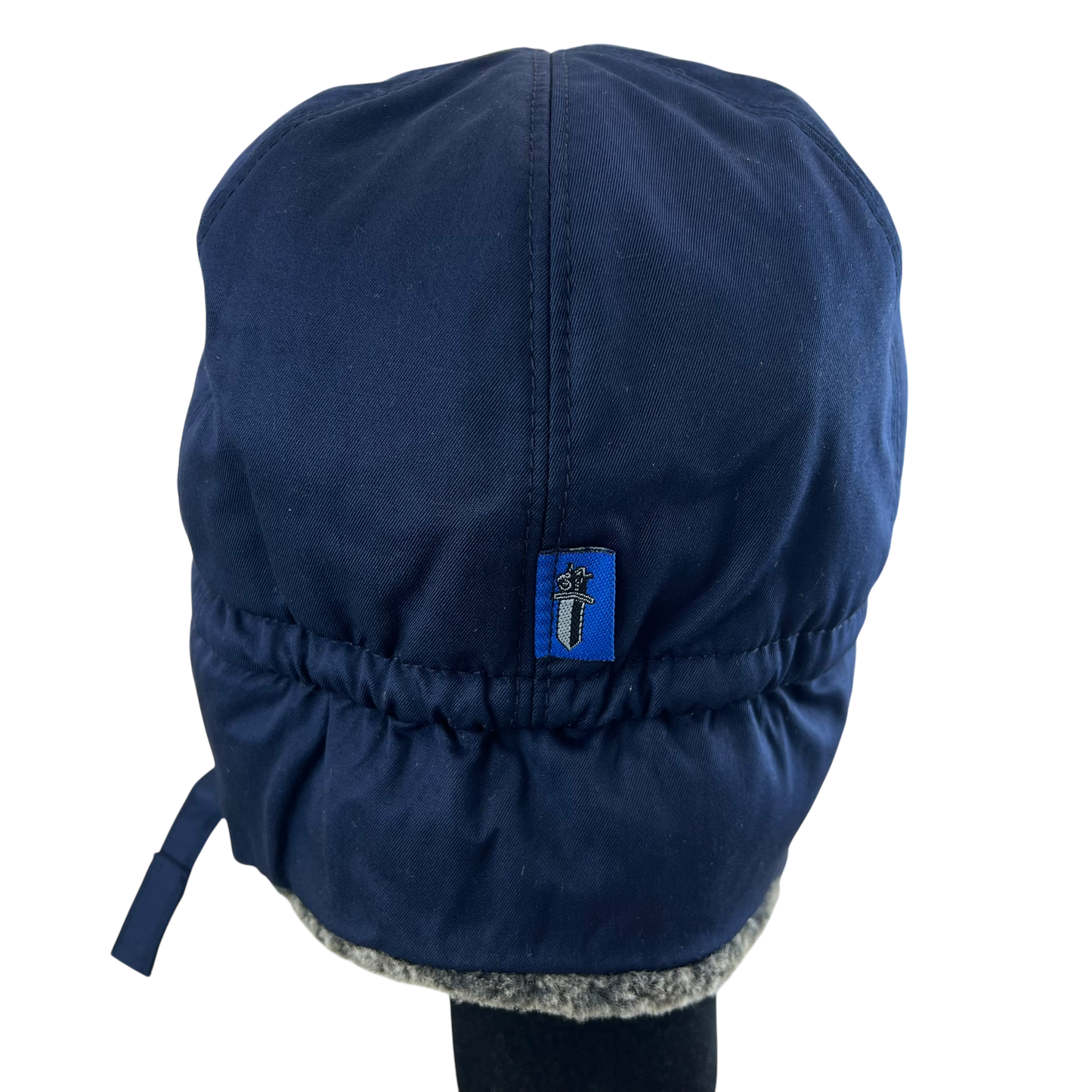 Finnish Police Winter Ushanka Cap w/ Badge - Small 56cm