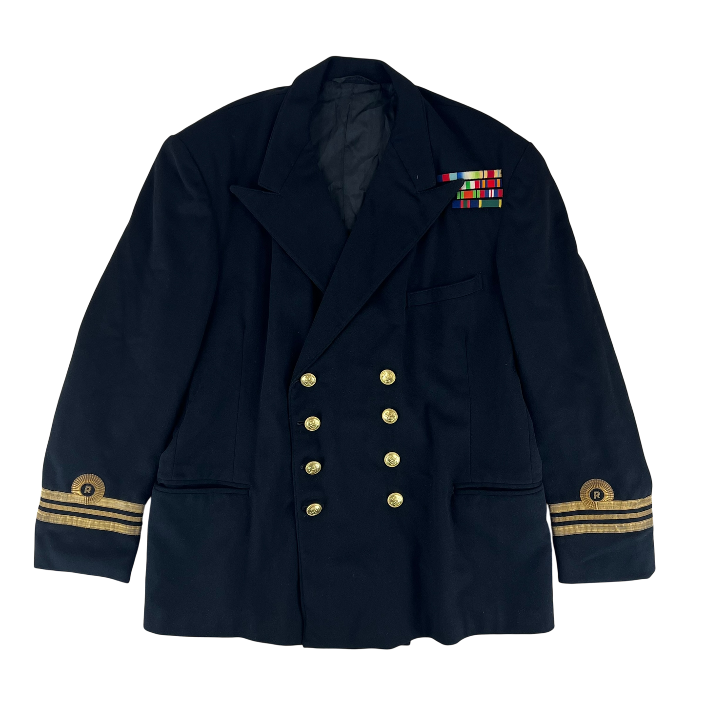 British Royal Naval Reserves' Officer's WW2 Dress Jacket - X Large