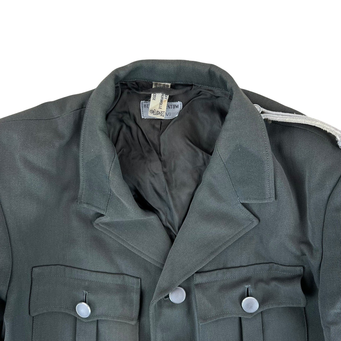Austrian Army 1980's Grey Dress Jacket - Medium