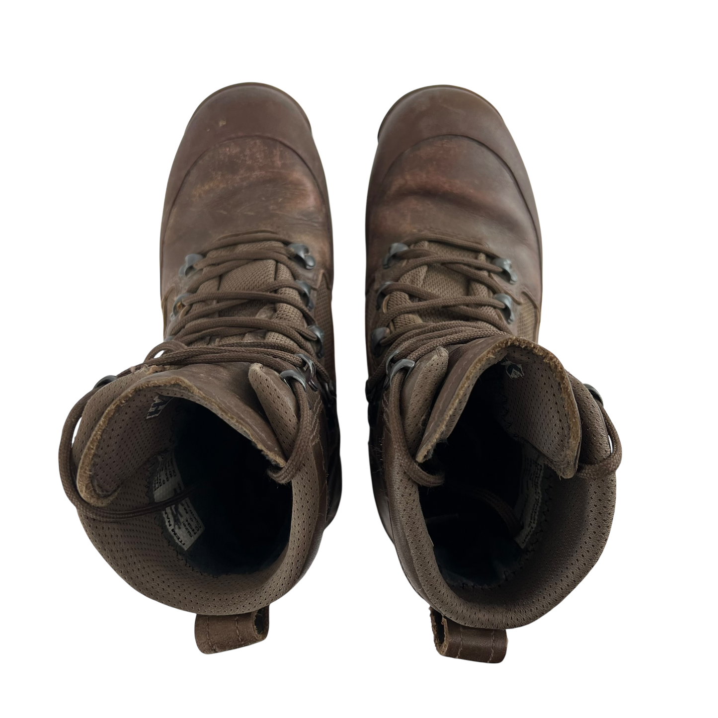 British Army HAIX Brown Combat Boots - Women's Size 6M