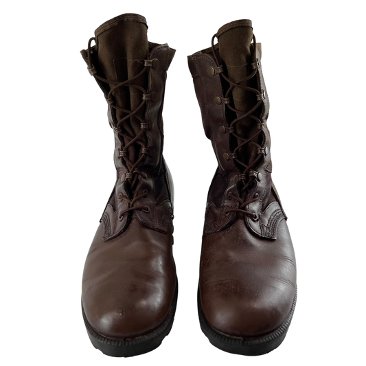 British Army WP Brown Jungle Combat Boots - Size 8M
