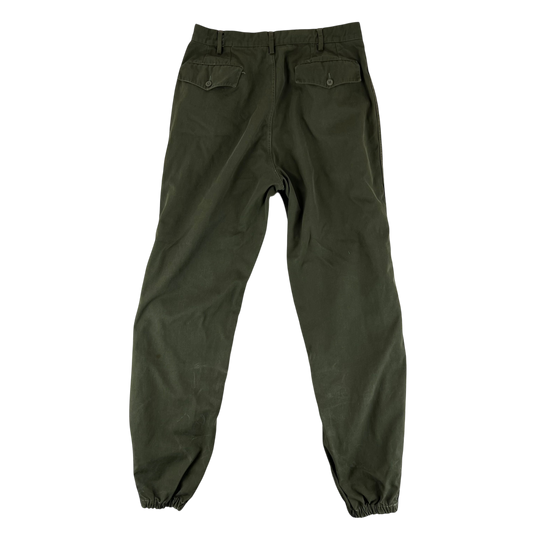 Italian Army Olive Drab Roma 75 Trousers - W30 L33.5