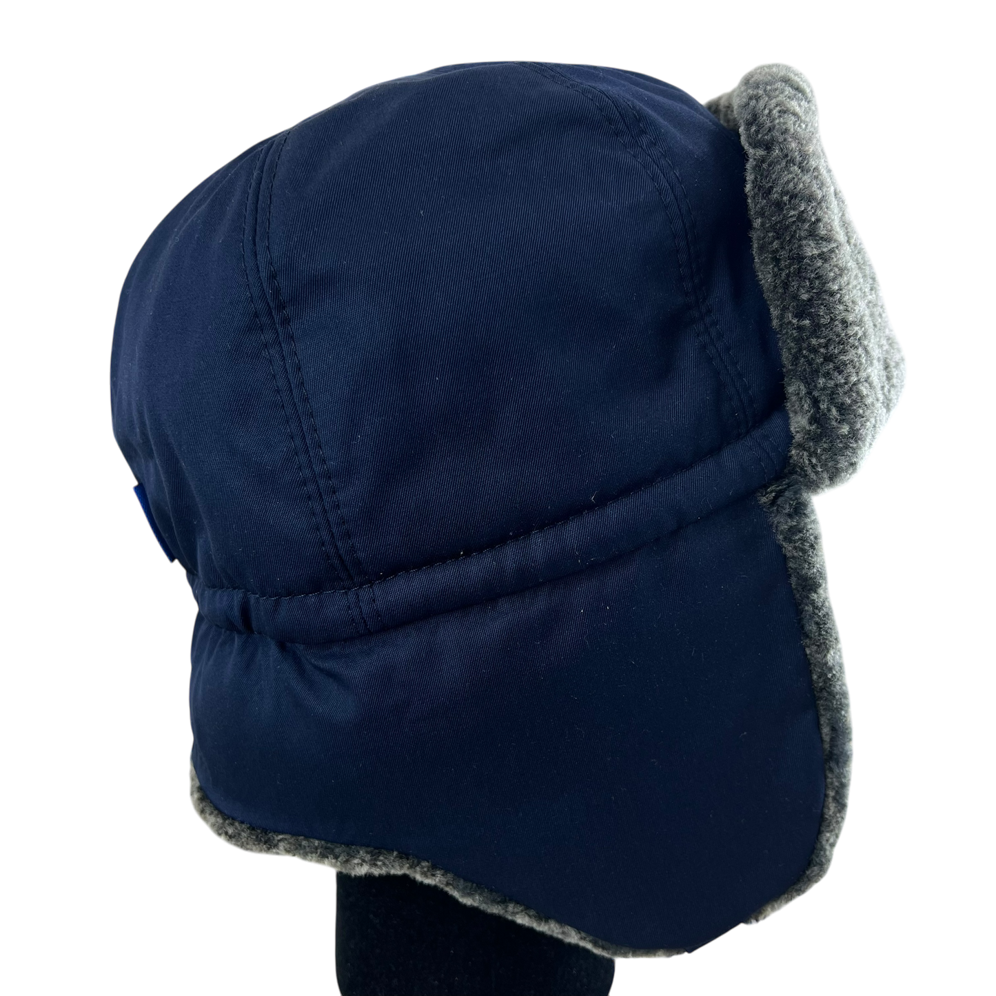 Finnish Police Winter Ushanka Cap w/ Badge - Small 56cm