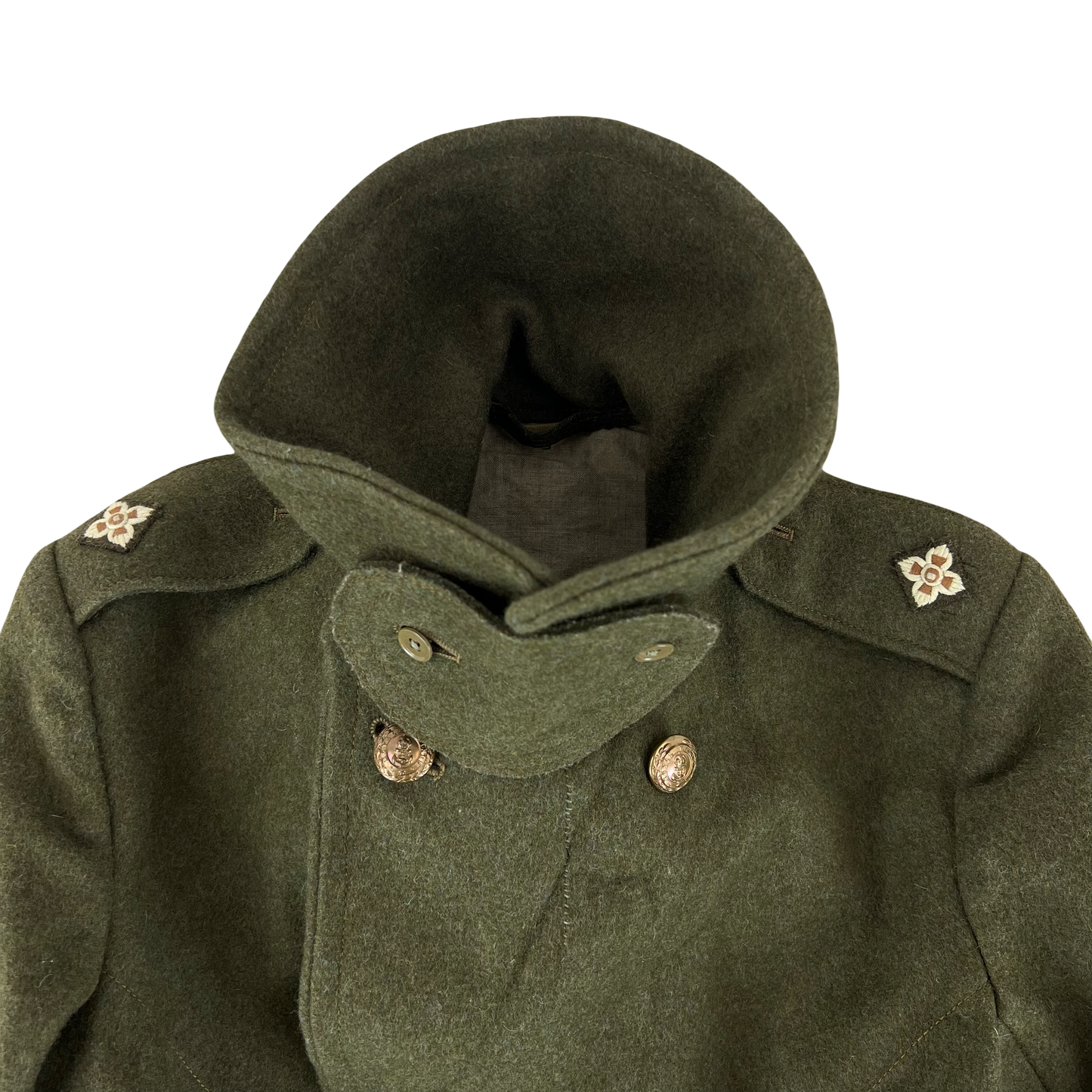 British Royal Marines WW2 1940 Pattern Wool Greatcoat - Small