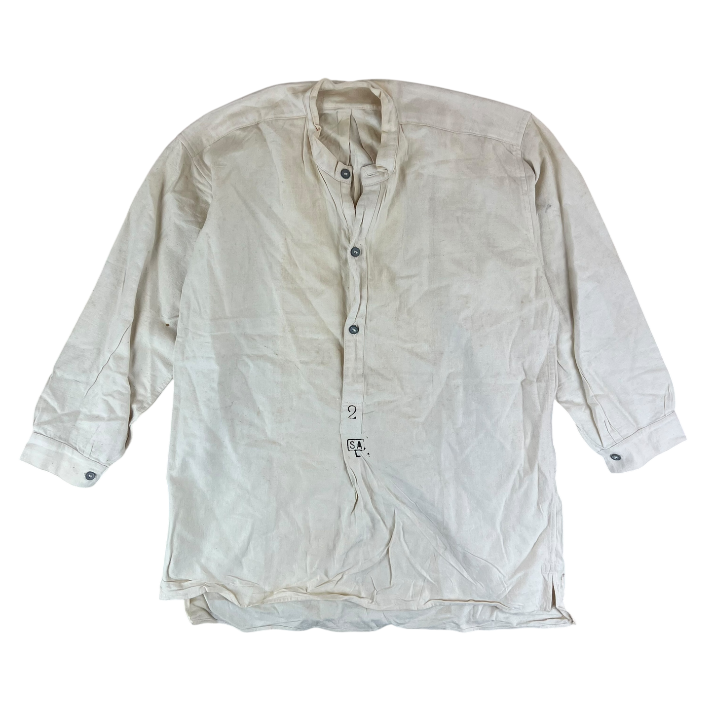 Finnish Army WW2 Medical Pyjama Top - Large