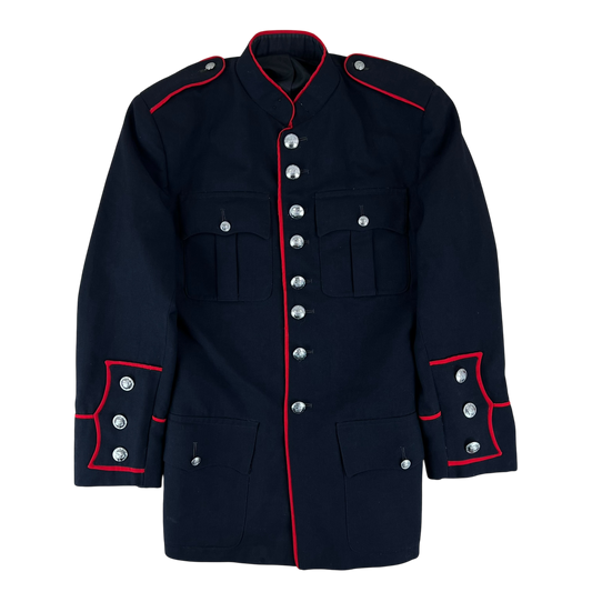 US Army / Marines USMC Dress Blues Blue-White Uniform Jacket - Medium