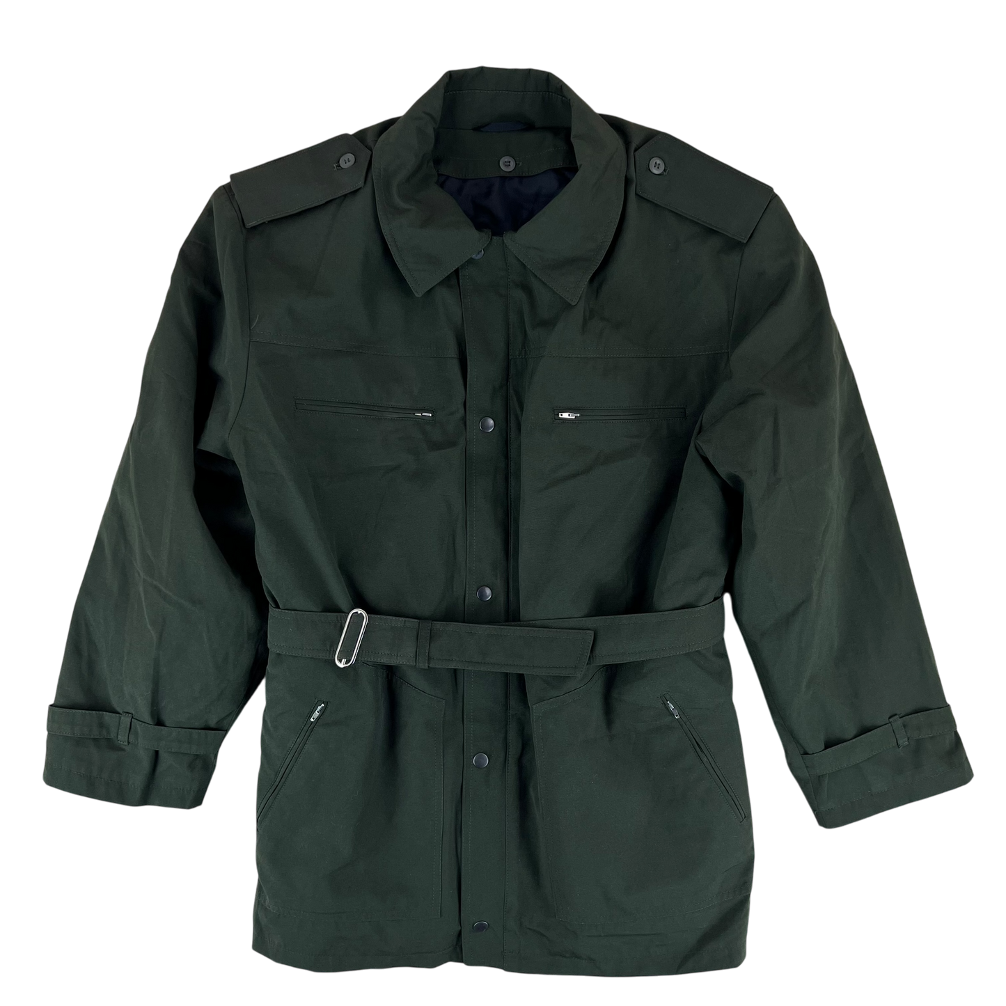 Slovak Army M97 Guard's Coat Olive Drab w/ Liner - Large