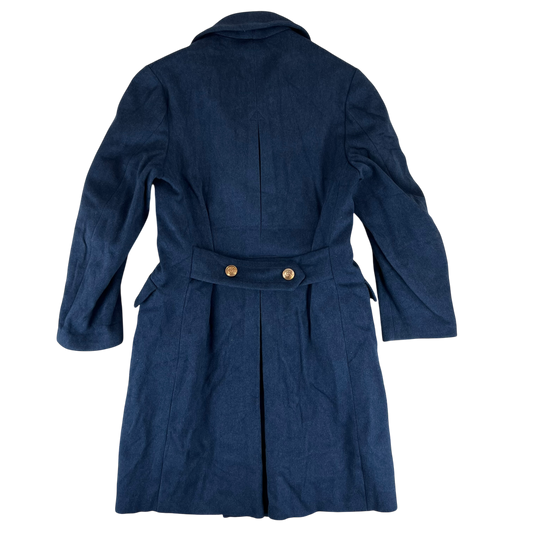 Italian Navy Air Corps 1970s Junior Officer's Greatcoat - Medium